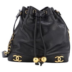chanel bags quilted black