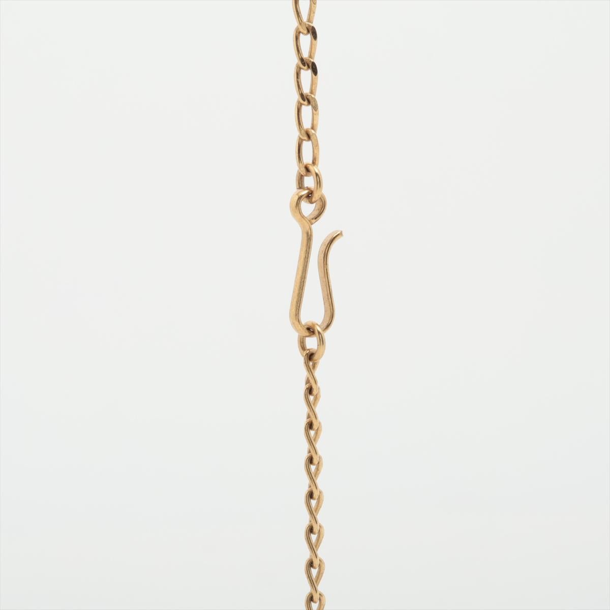 Chanel Vintage Multicolor CC Logo and Beads Enamel Necklace 1