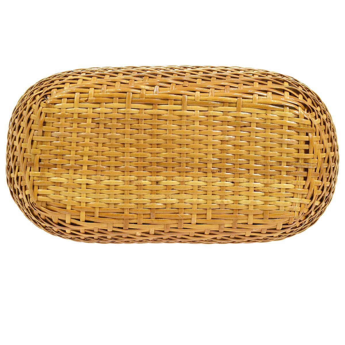 chanel picnic basket bag