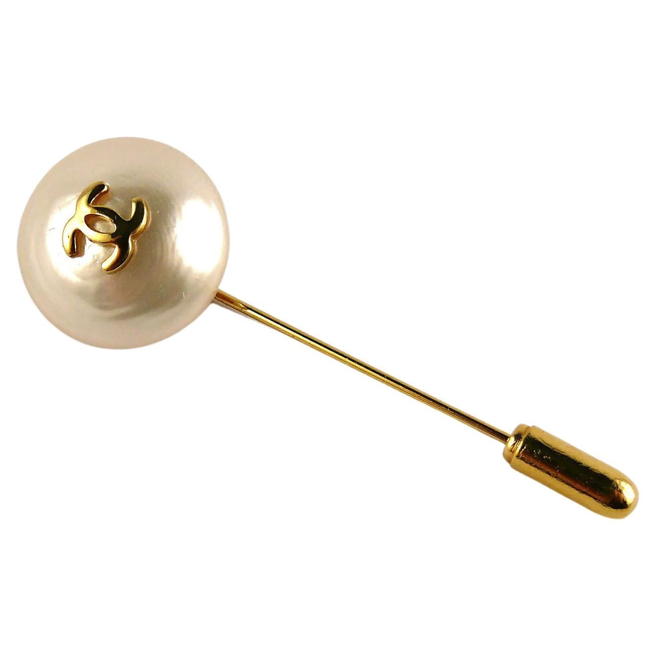 Chanel lapel pin deals