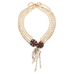 Chanel Vintage Pearl & Gripoix Necklace By Victoire de Castellane