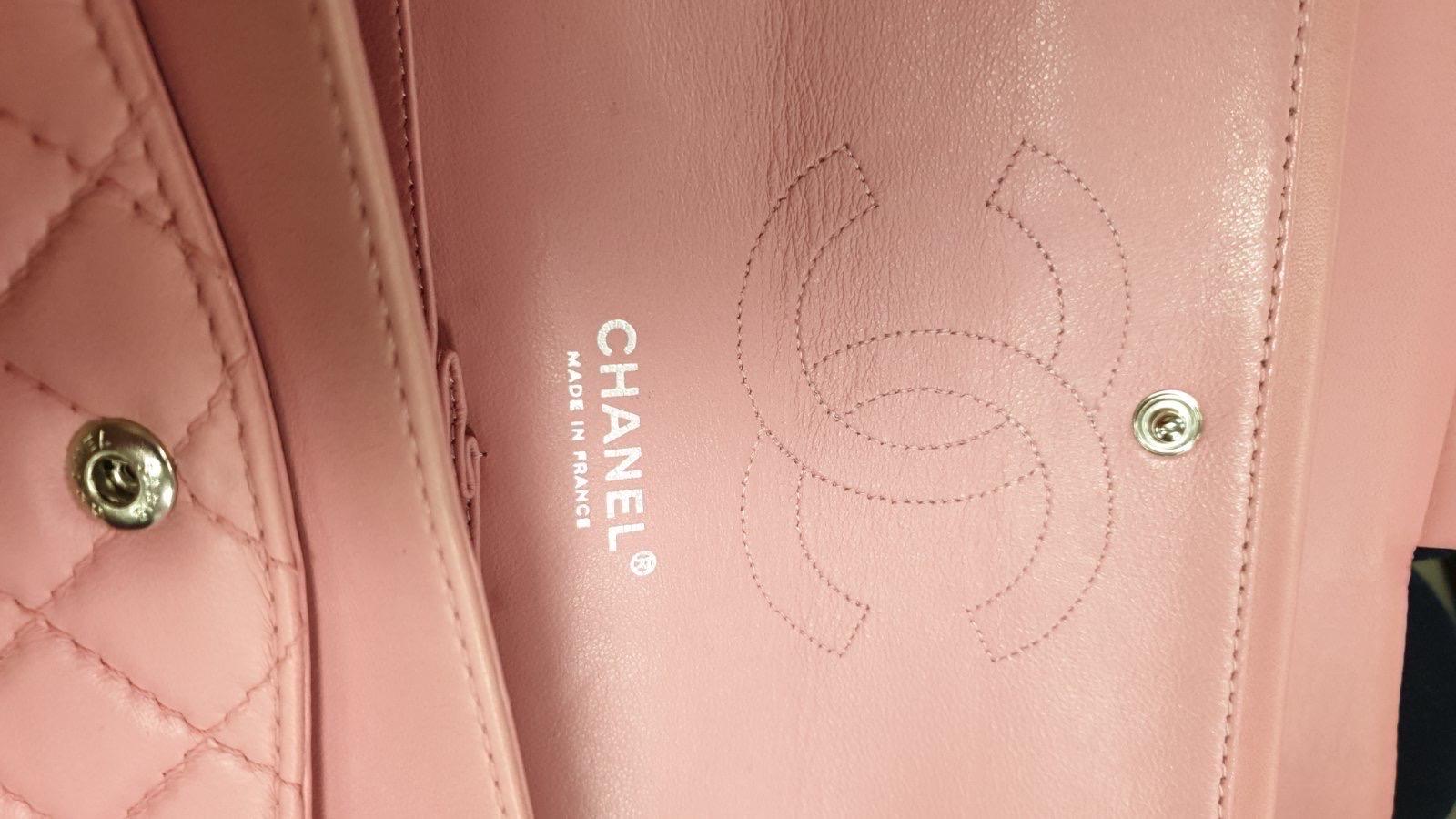 Chanel Vintage Pink  Double Flap Bag 6