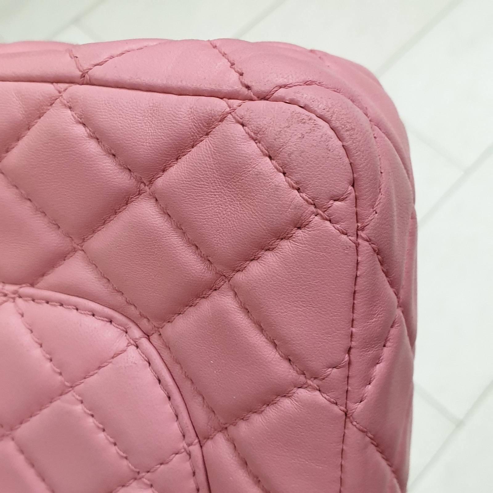Chanel Vintage Pink  Double Flap Bag 1