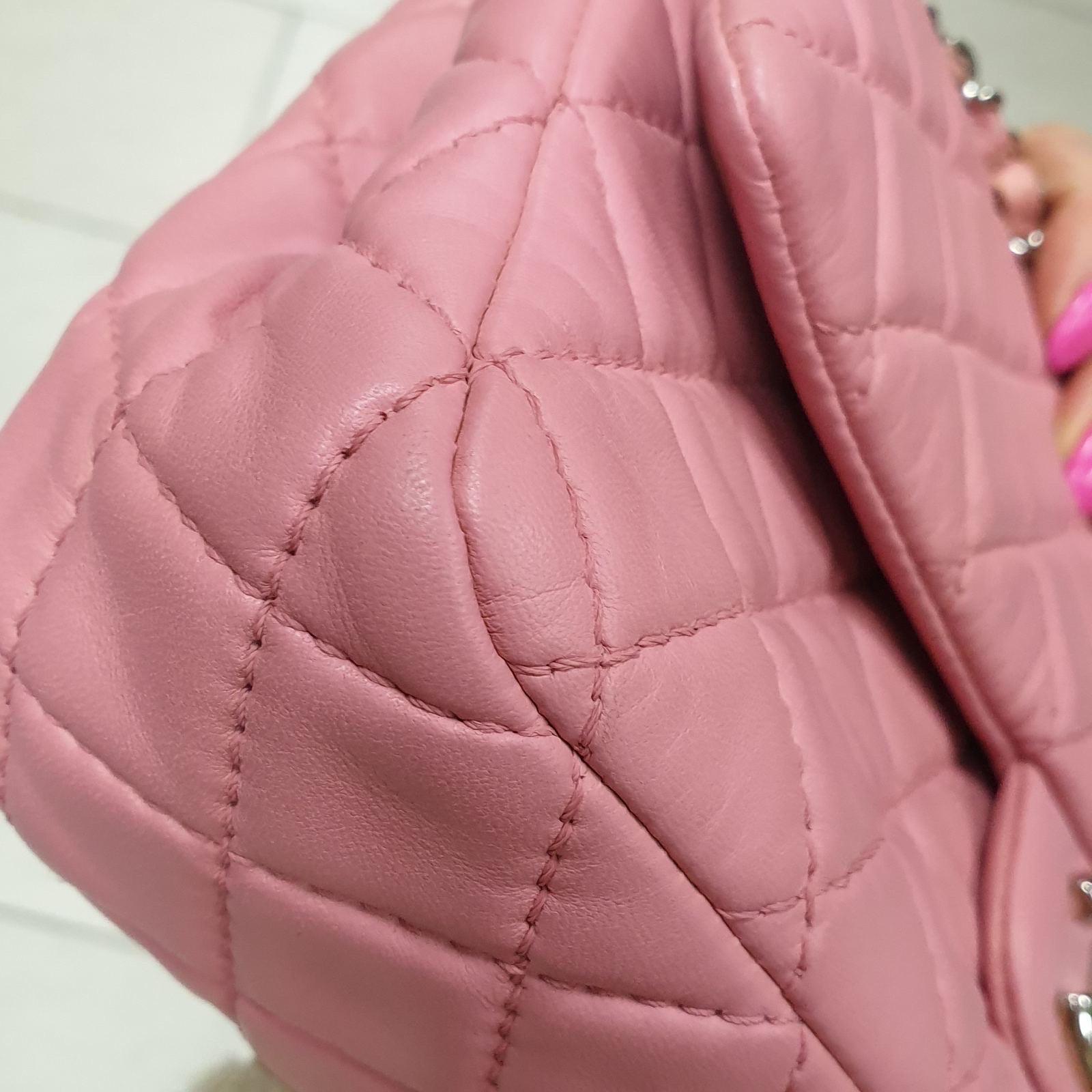Chanel Vintage Pink  Double Flap Bag 2