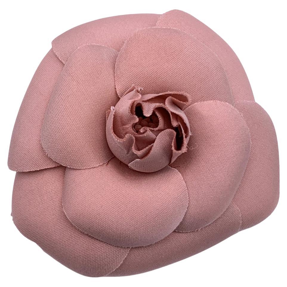 Chanel Camelia Flower Pin - For Sale on 1stDibs