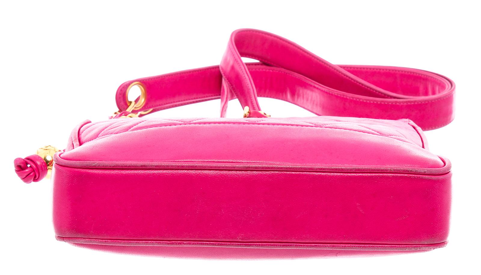 dark pink purse