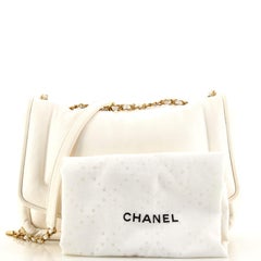 Chanel Vintage Puffy Flap Bag Lambskin Large