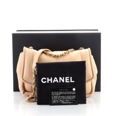 Chanel Vintage Puffy Flap Bag Lambskin Small