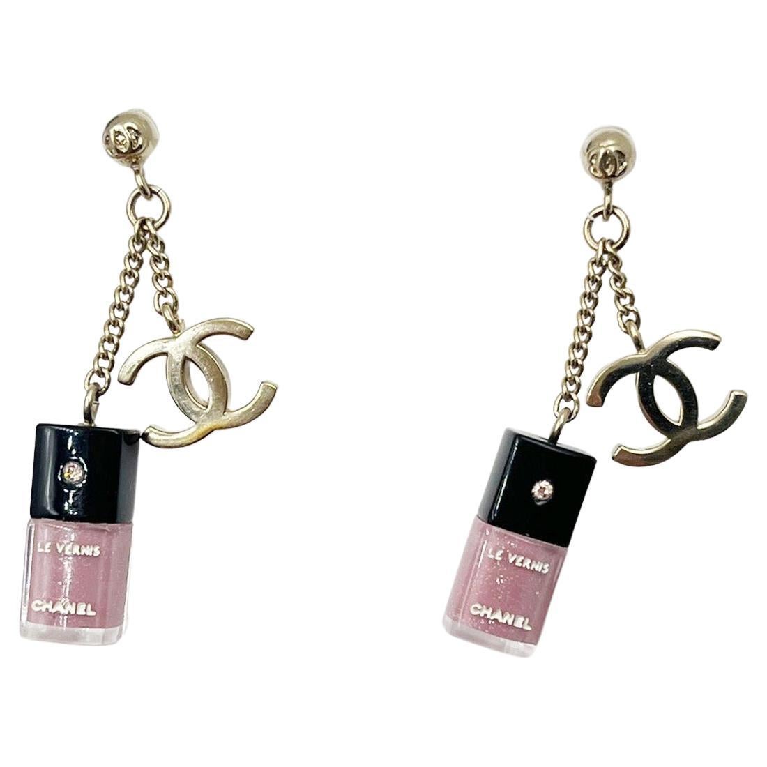 small coco chanel earrings