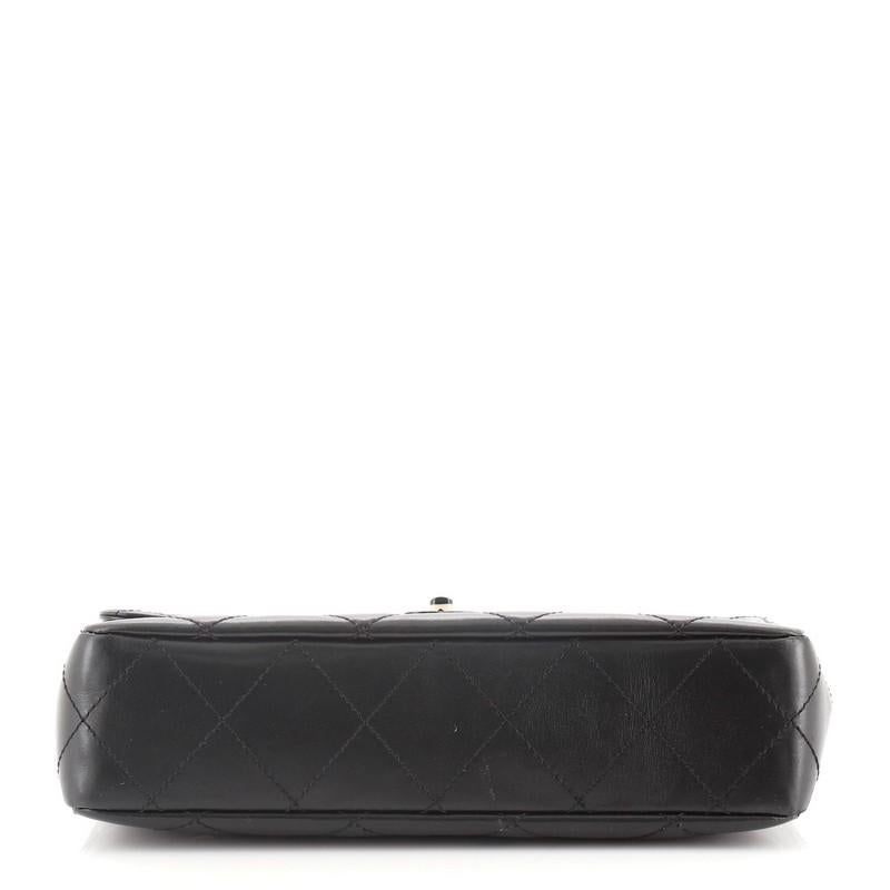 chanel resin flap bag
