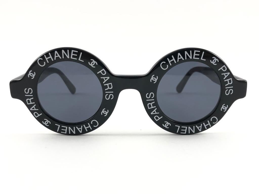 Chanel Lunettes de soleil rondes vintage 