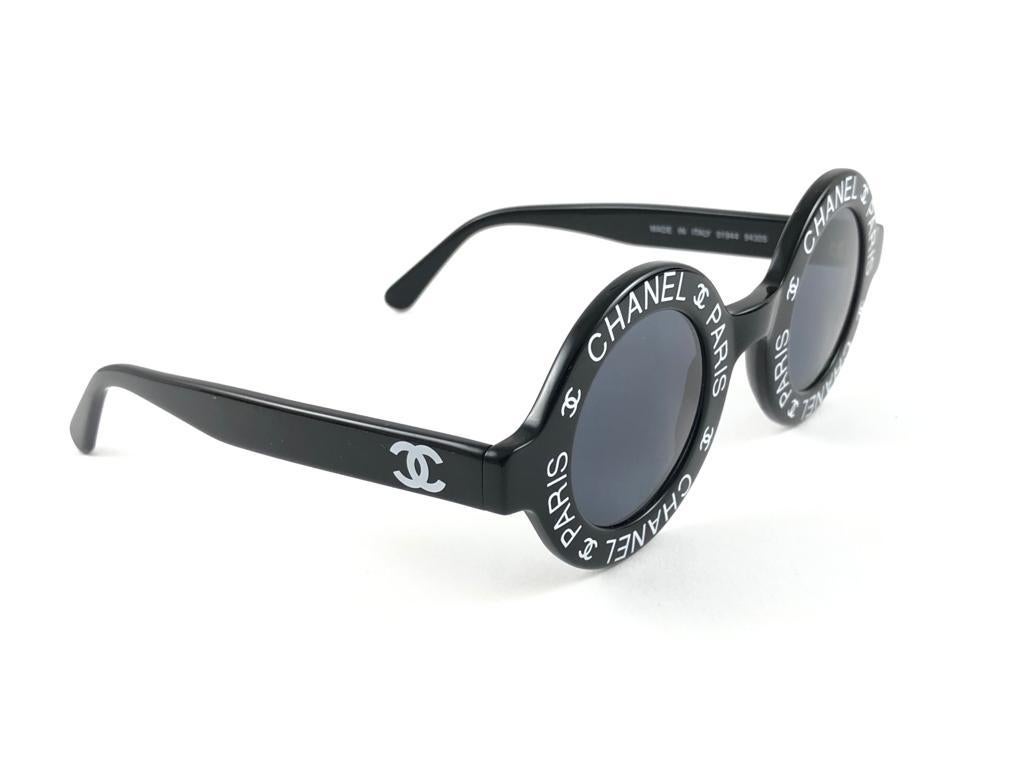 Chanel Lunettes de soleil rondes vintage 