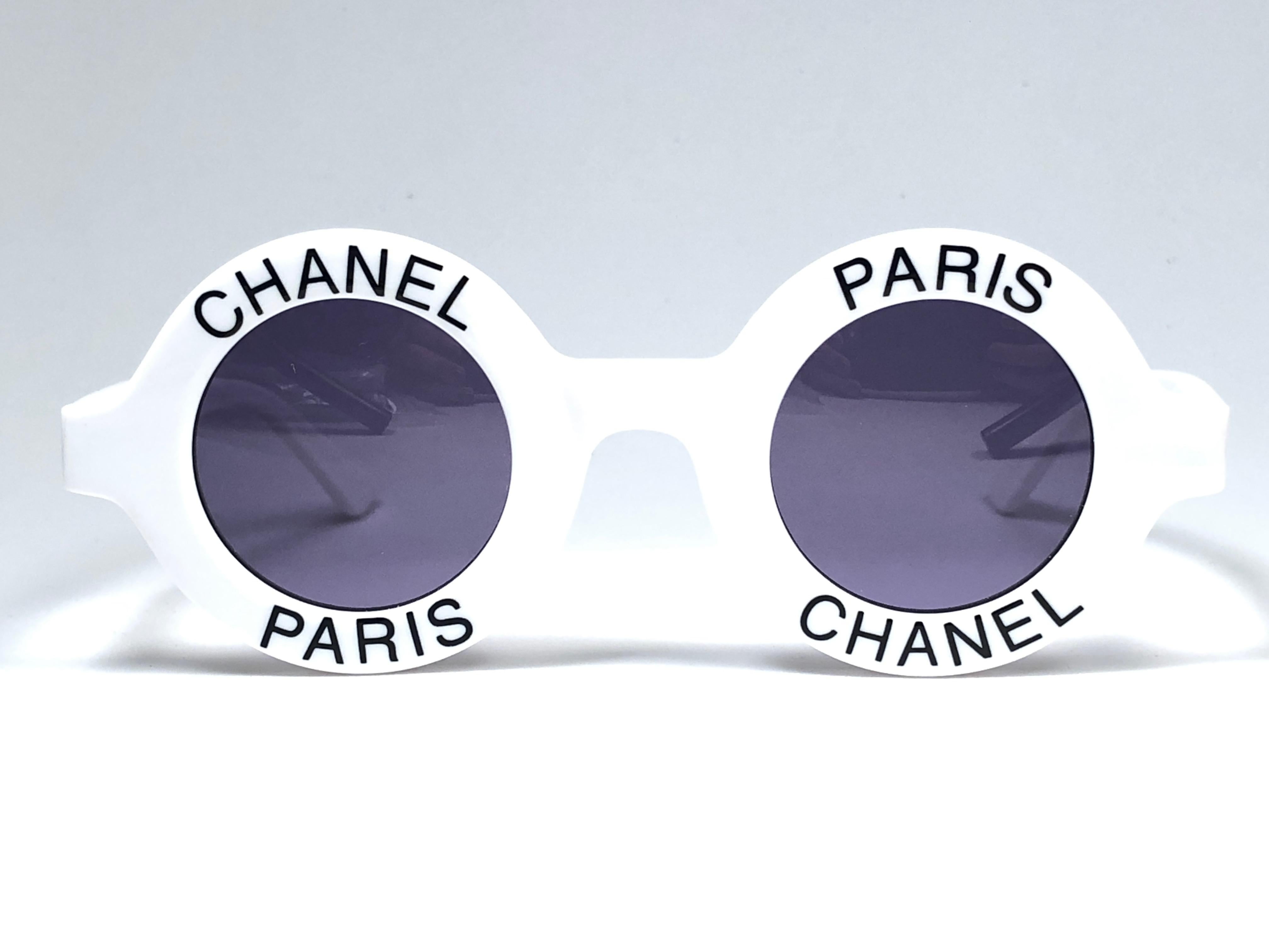 Chanel Vintage Gafas de sol redondas 