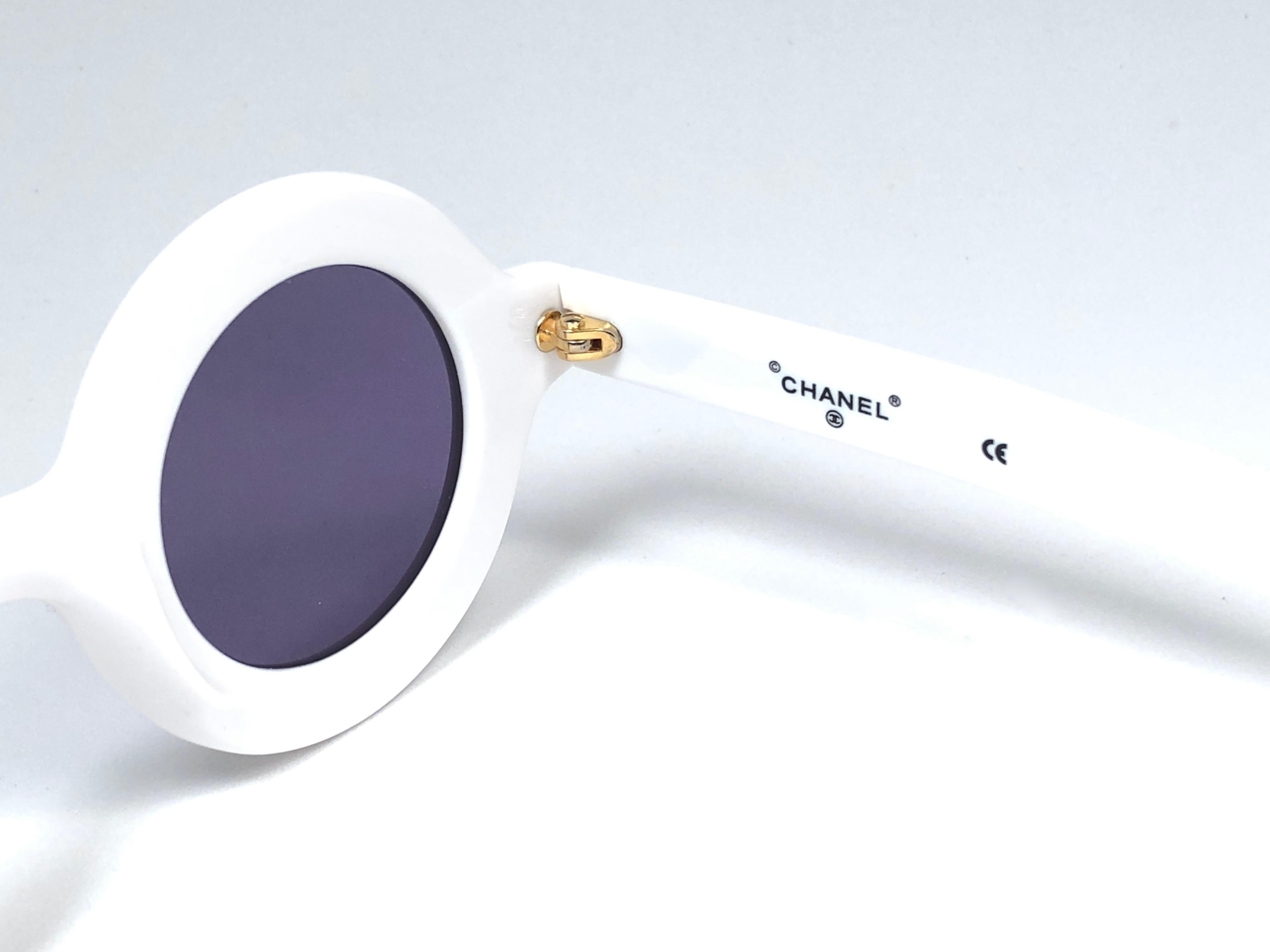 Chanel Vintage Gafas de sol redondas 