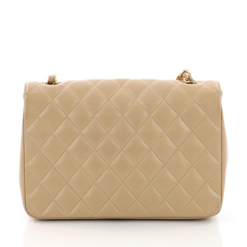 chanel quilted round bag