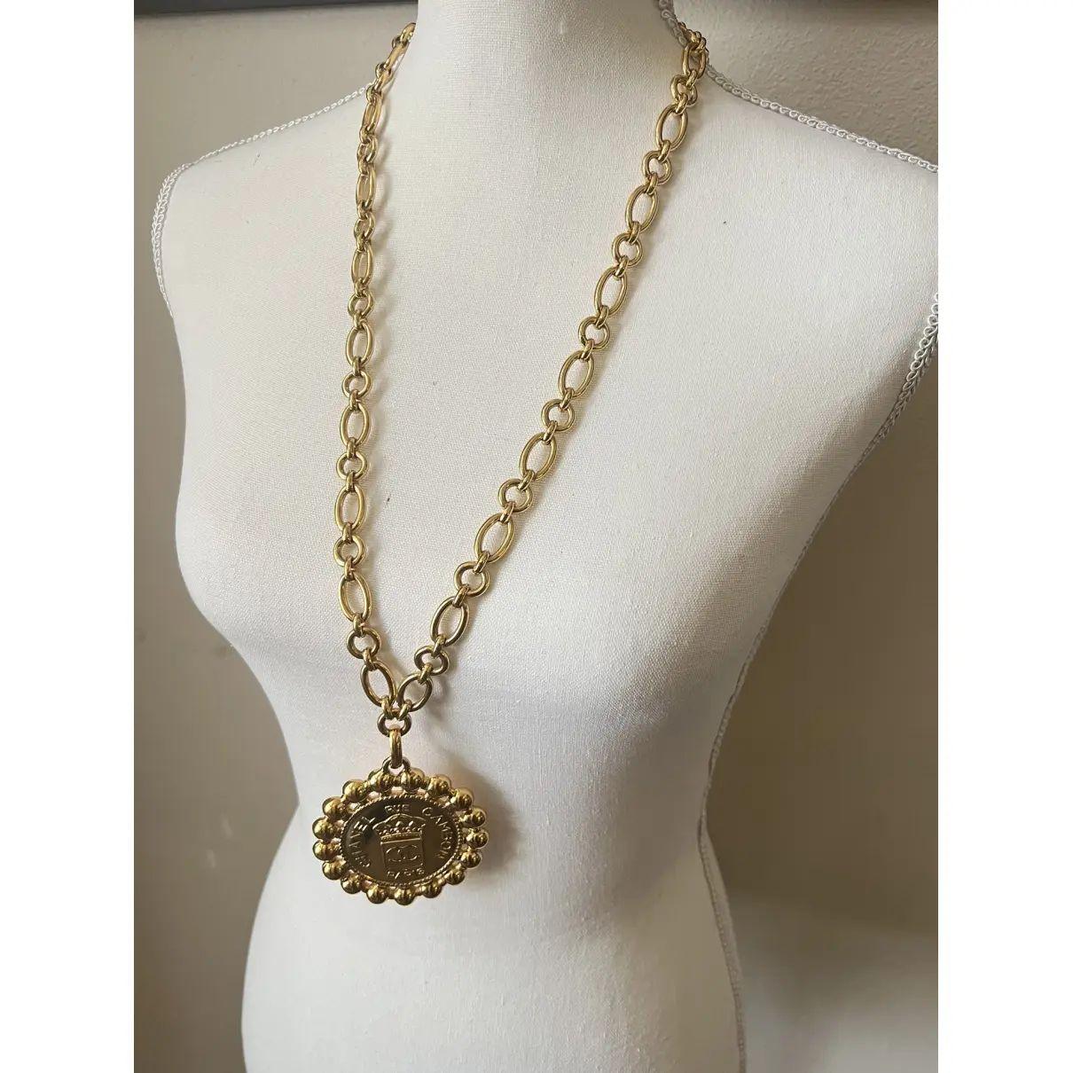Chanel Vintage Rue Cambon Medaillon XL überdimensionale Kette Anhänger Halskette im Angebot 3