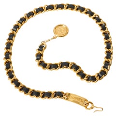 Chanel Retro S/S 1988 Gold Chanel Belt