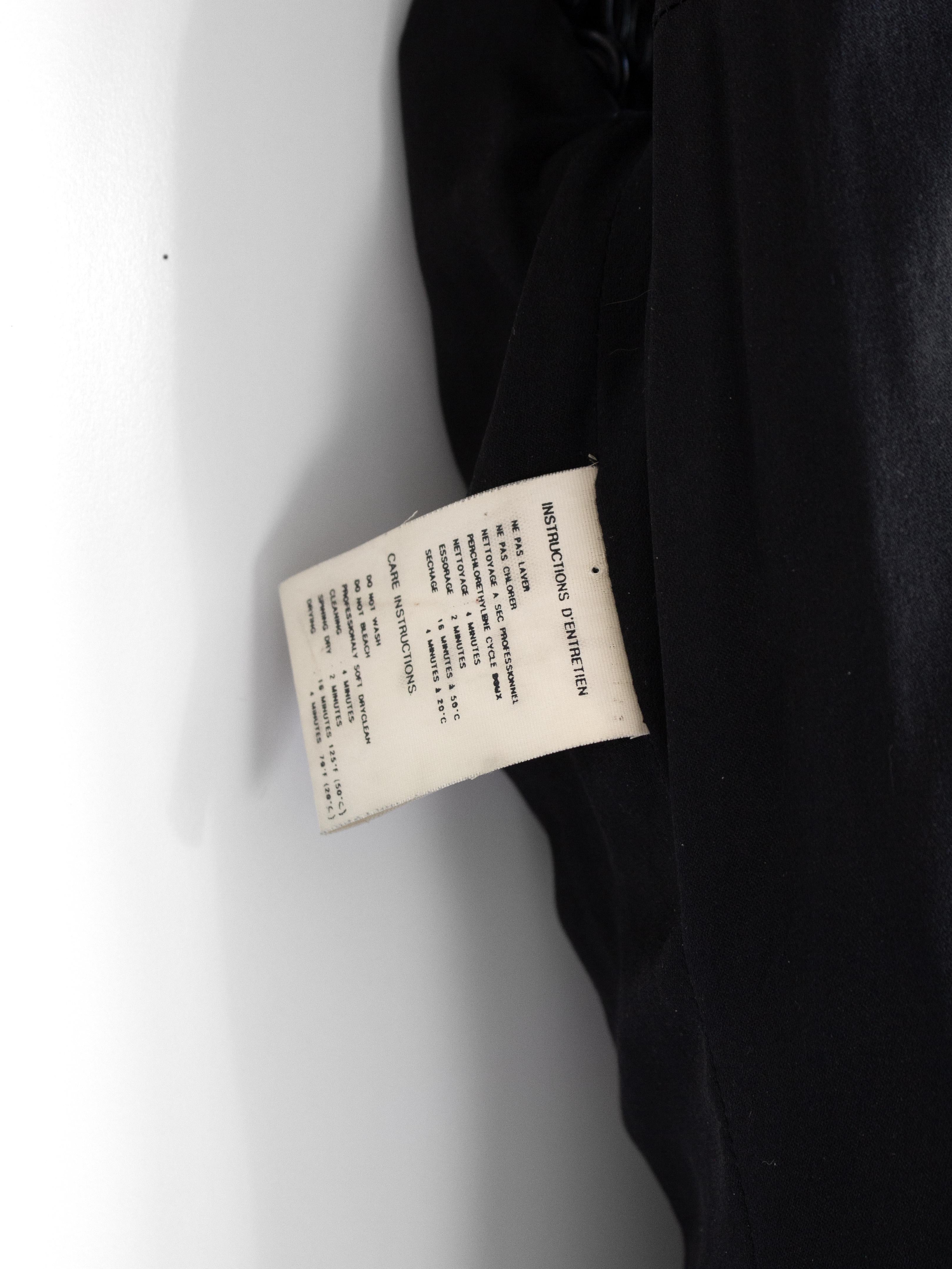 Chanel Vintage S/S 1994 Black White Vinyl PVC Striped 94P Mini Dress en vente 9