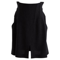 Chanel Vintage S/S 1995 Barbie Black Corset 95P Mini Skirt