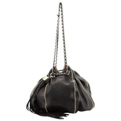 Chanel Vintage Sac Cordon Shoulder Bag Lambskin Medium
