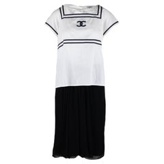 Chanel Vintage Sailor Top and Skirt Set 