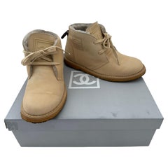 Chanel Vintage Shoes Shearling Inside 2006