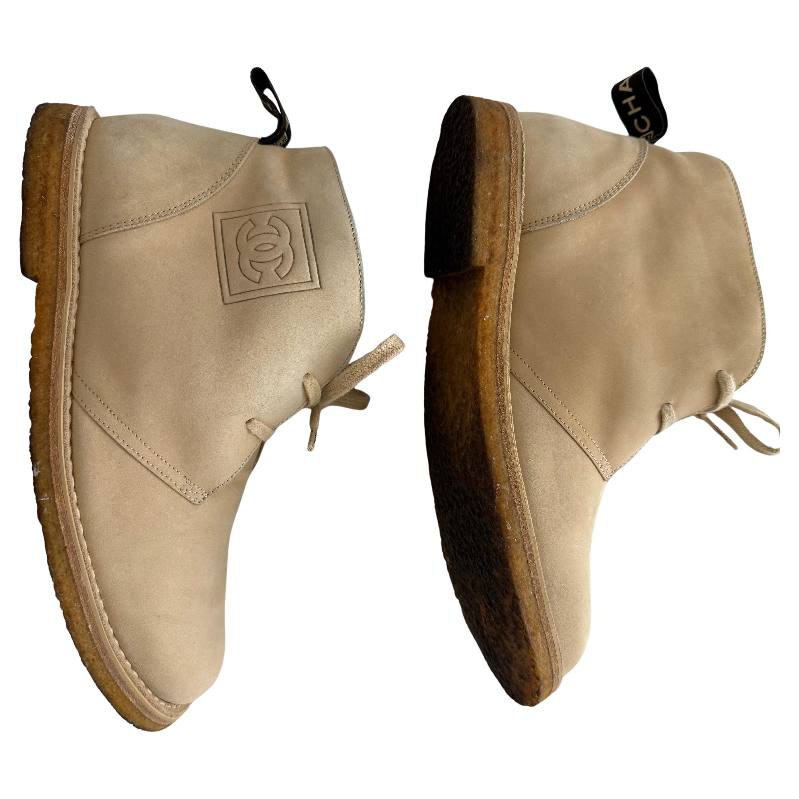 Chanel Vintage Schuhe Shearling Inside 2006 im Angebot 2