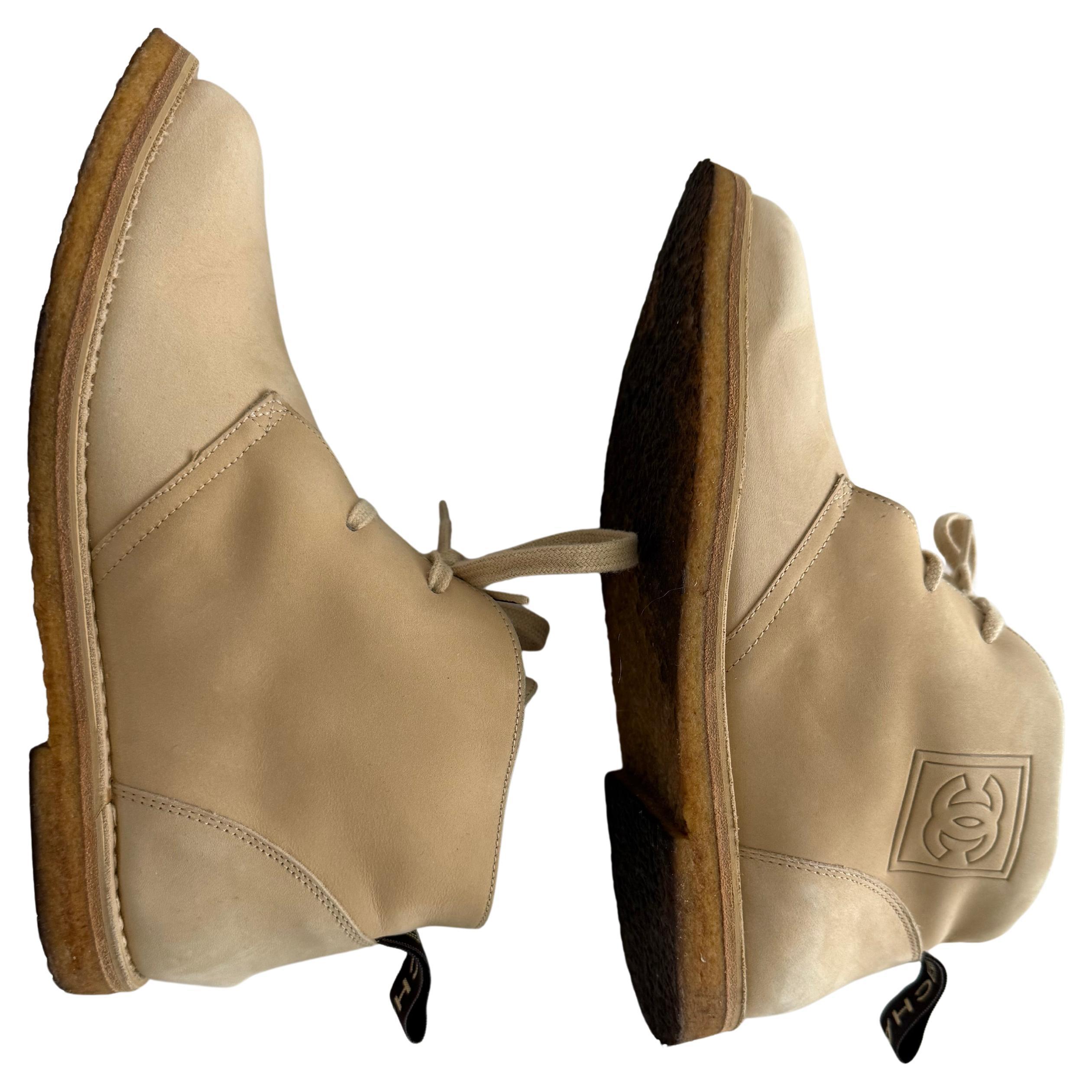 Chanel Vintage Schuhe Shearling Inside 2006 im Angebot 3