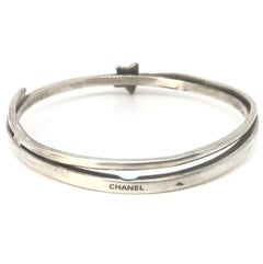 Chanel Vintage Silver Star Bracelet