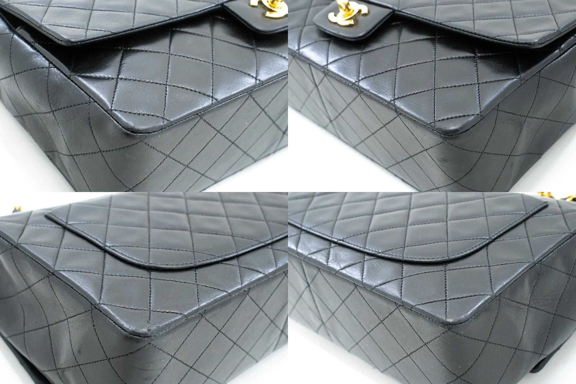 CHANEL Vintage Single Chain Flap Shoulder Bag Quilted Lambskin 1
