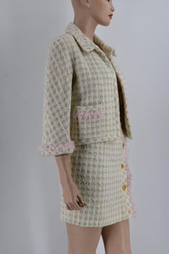Chanel Vintage Skirt Jacket suit rare to Find Collection 28