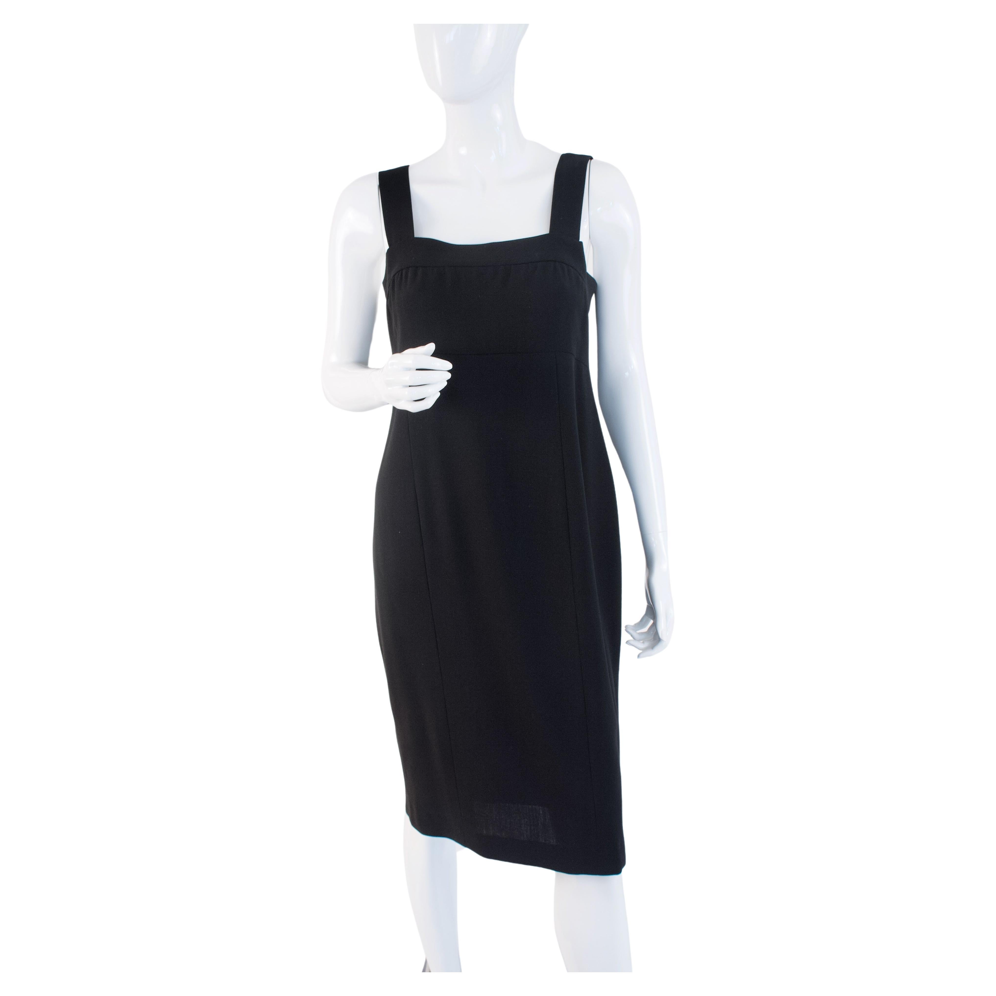 CHANEL Vintage Spring 1998 Little Black Dress For Sale