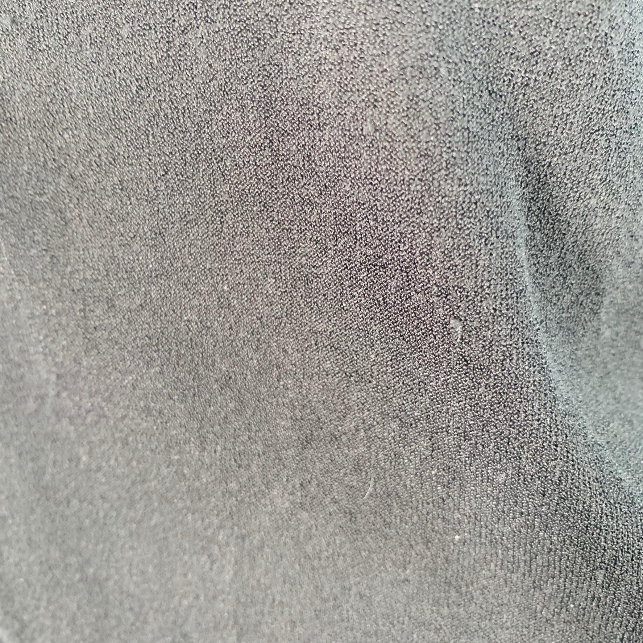 CHANEL Vintage Frühjahr 2003 Größe 8 Schwarz Seidenmischung Jersey Logo Rollkragen lässig Top im Angebot 3