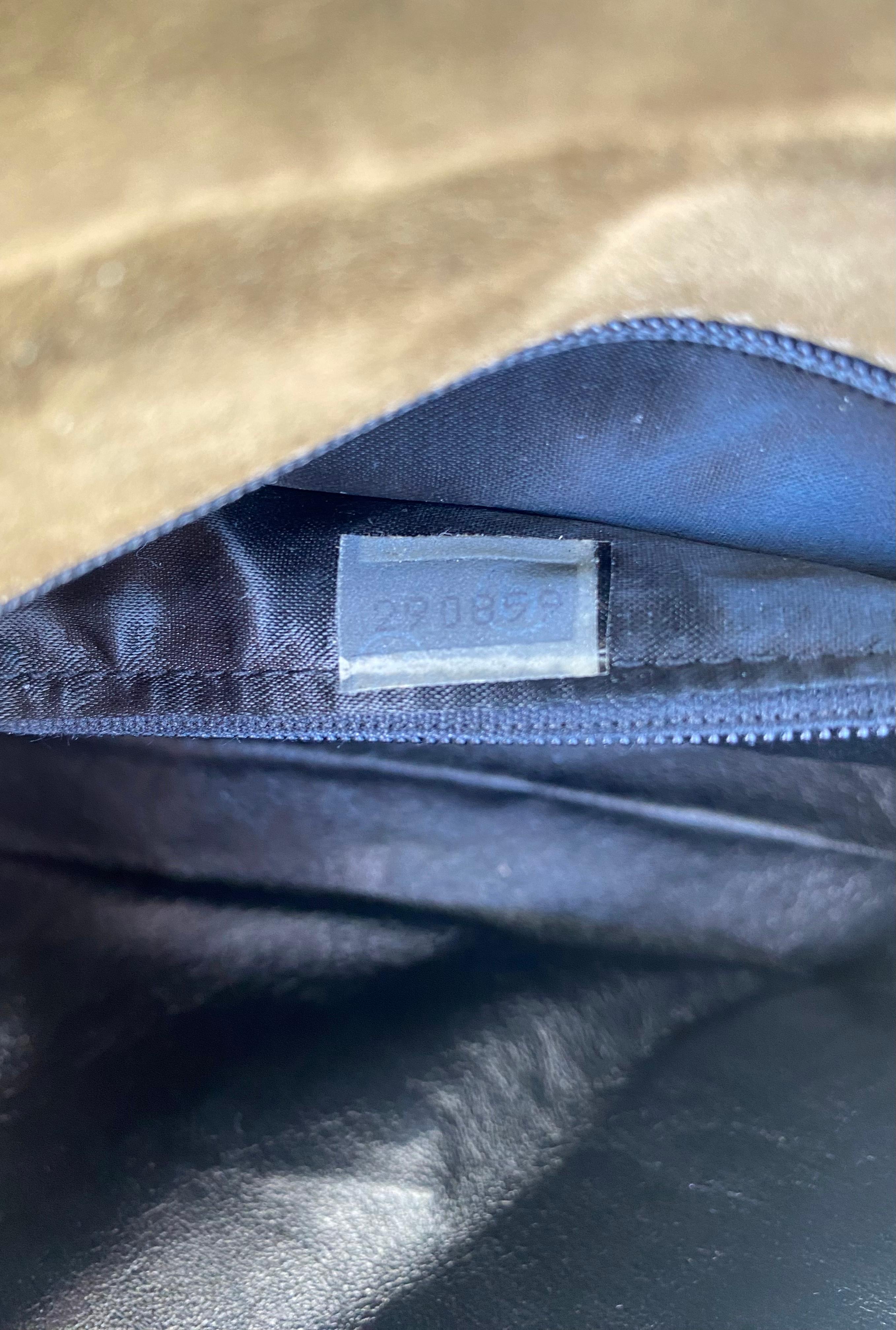 Chanel Vintage Suede Flap Crossbody Shoulder Clutch Bag 11