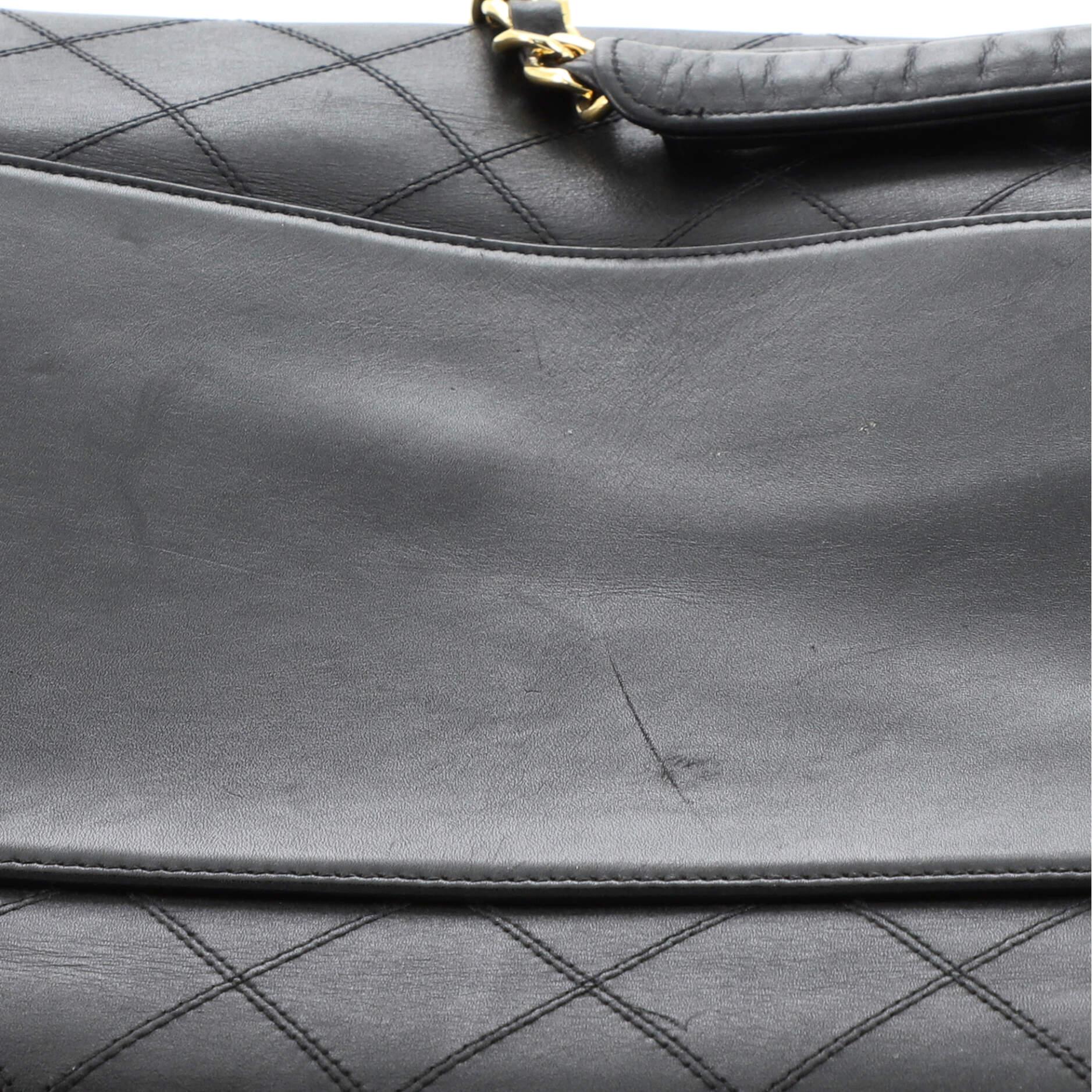 Women's or Men's Chanel Vintage Supermodel Weekender Bag Quilted Leather Large