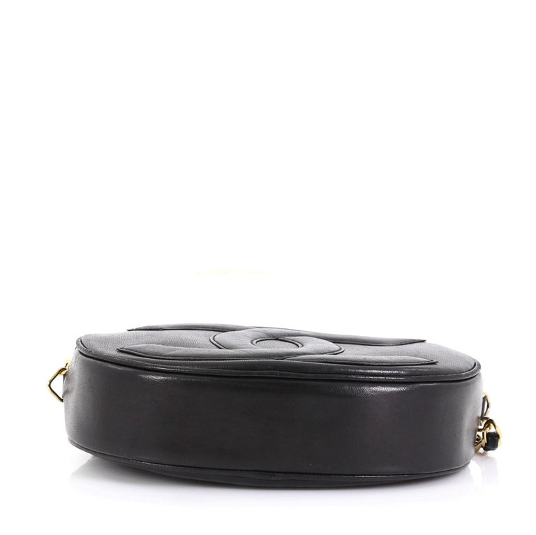 Chanel Vintage Tambourine Crossbody Bag Leather Mini at 1stDibs