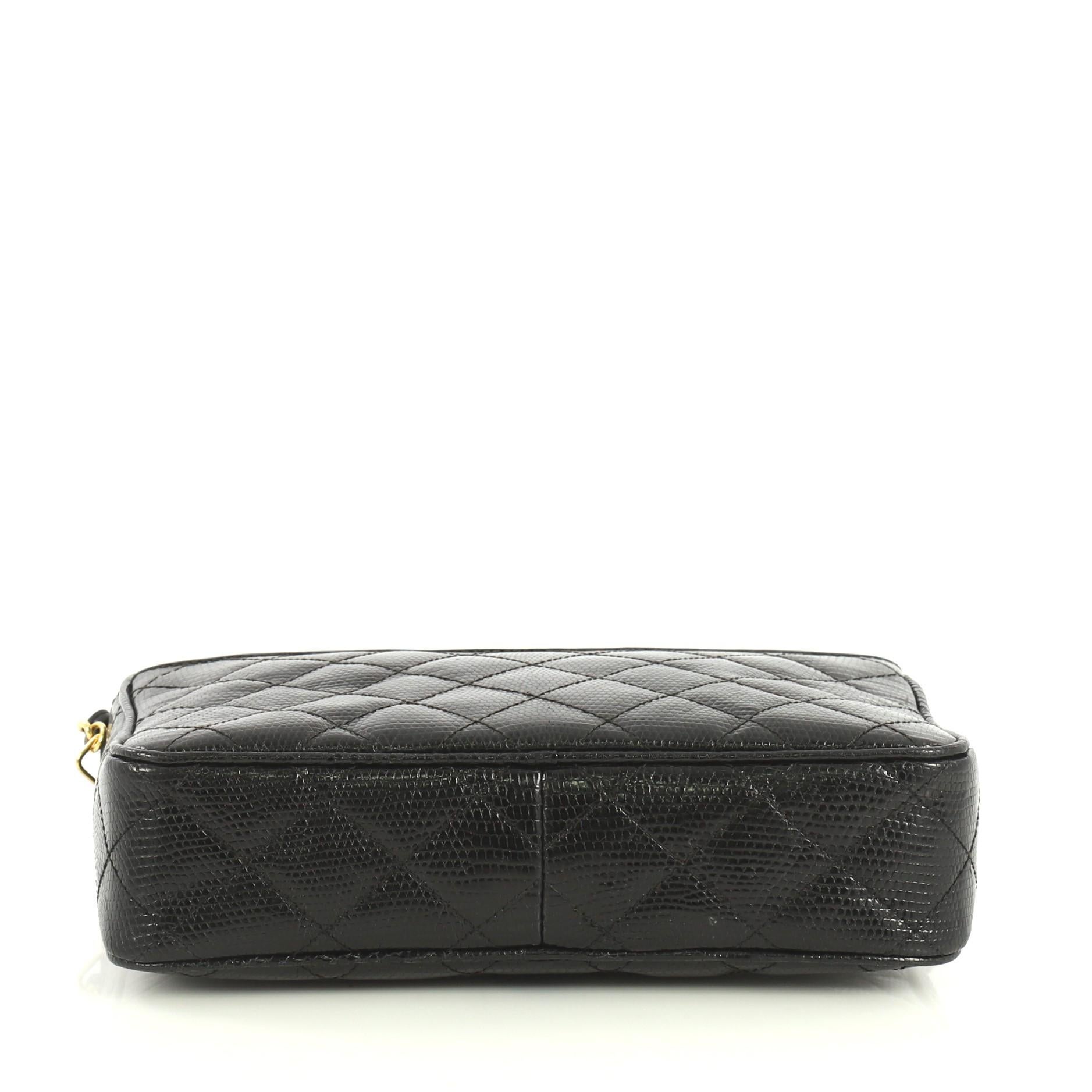  Chanel Vintage Tassel Camera Bag Lizard Small (petit) Pour femmes 