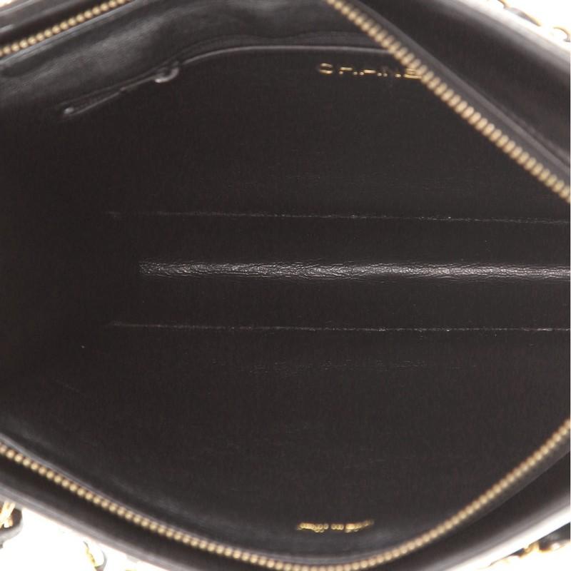 Chanel Vintage Tassel Shoulder Bag Quilted Leather Small 1