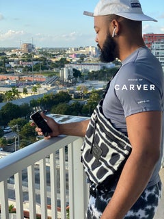 Chanel Vintage Tie Dye Messenger Bag