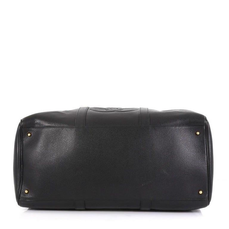 Chanel Vintage Timeless Boston Bag Caviar Large at 1stDibs chanel