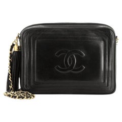 Chanel Vintage Timeless Camera Tassel Bag Lambskin Mini