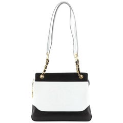 Chanel Vintage Timeless CC Charm Shoulder Bag Leather Medium