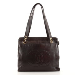 Chanel Vintage Timeless Chain Shoulder Bag Lambskin Medium