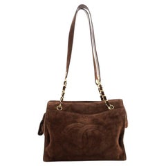 Chanel Vintage Timeless Chain Umhängetasche Wildleder Medium