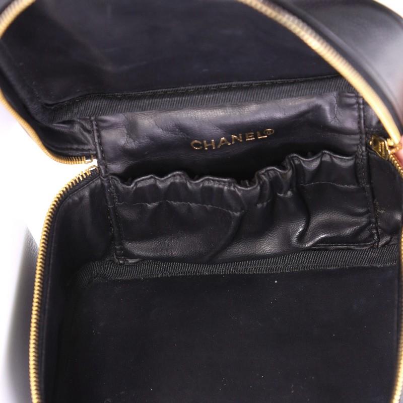Chanel Vintage Timeless Cosmetic Case Caviar 1
