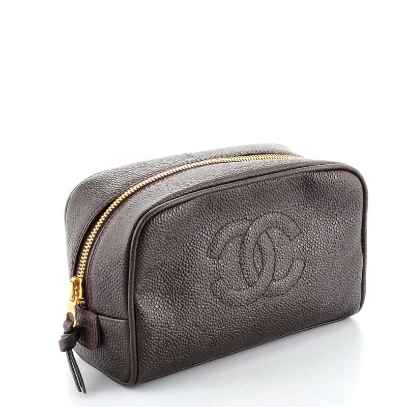 Chanel vintage cosmetic bag shop