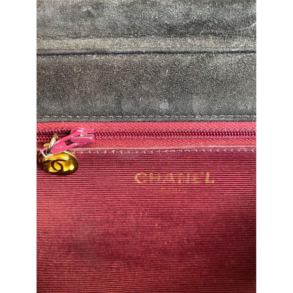 Chanel, Vintage Timeless in black suede 2