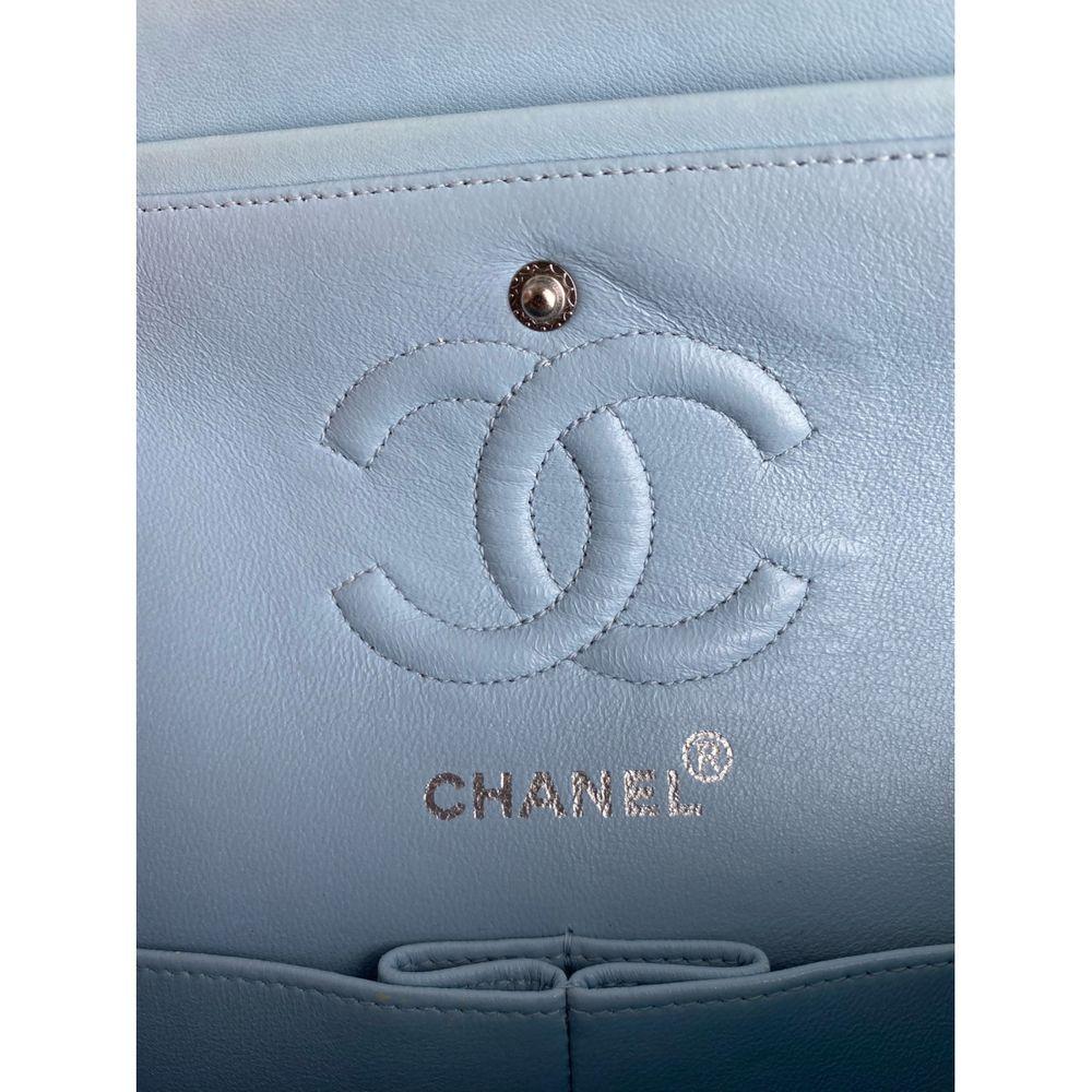 Chanel, Vintage Timeless in blue leather 1