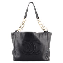 Chanel Vintage Timeless Open Chain Tote Caviar Small