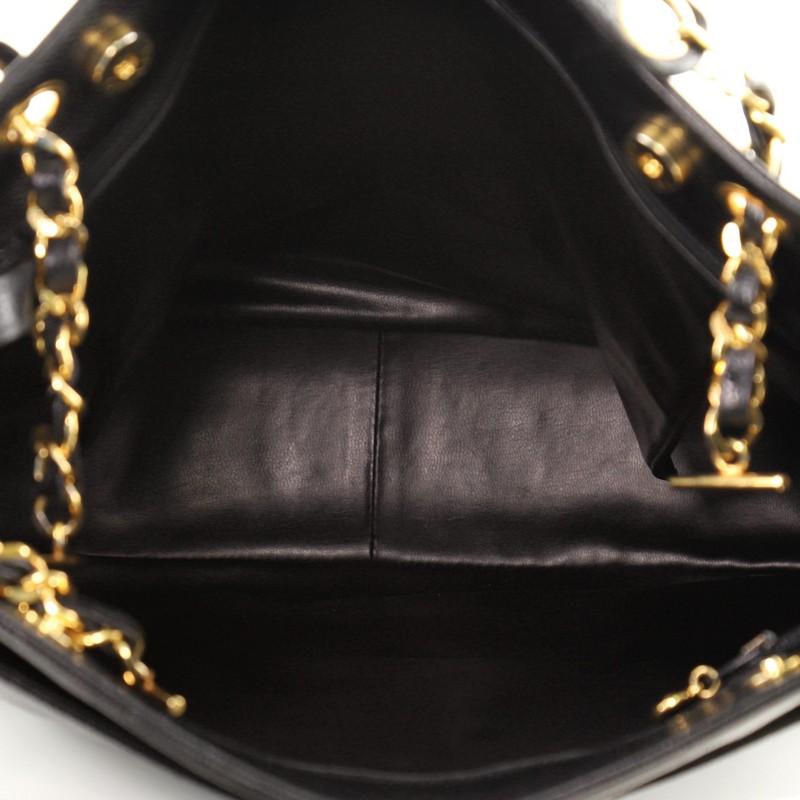 Chanel Vintage Timeless Pocket Chain Tote Caviar Large 1